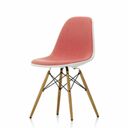 Vitra DSW Eames Plastic Side Chair mit Vollpolsterung