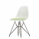 Vitra DSR Eames Plastic Side Chair, mit Sitzpolster